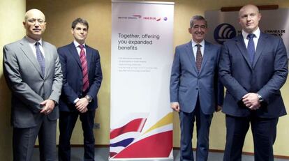 Presentación de la oferta de nuevos vuelos entre Londres y Bilbao.