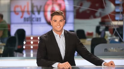 Javier Mardones, periodista de la sección de Deportes de los Servicios Informativos de la cadena Castilla y León Televisión.