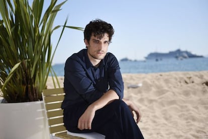 El actor y director francés Louis Garrel, en Cannes.