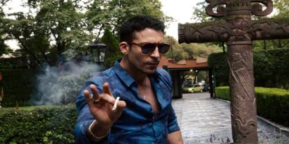 Miguel Ángel Silvestre en 'Narcos,' la serie que ha convertido a Pablo Escobar en una figura pop donde también han trabajado los españoles Javier Cámara y Alberto Ammann.