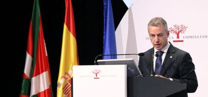 El lehendakari del gobierno vasco, Íñigo Urkullu.