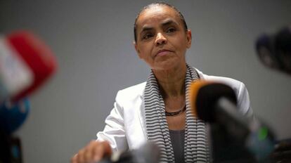 Marina Silva, dia 8 de junho no Rio de Janeiro.