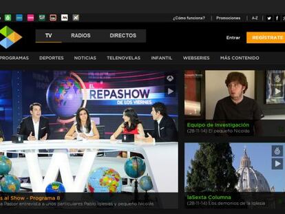 La eclosión de la tele-web