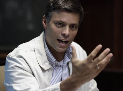 Leopoldo López, en una imagen de 2013.