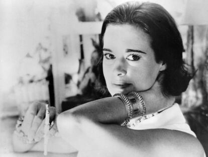 Gloria Vanderbilt, en enero de 1964.