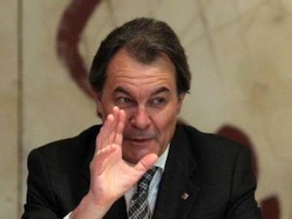 El presidente de la Generalitat, Artur Mas.