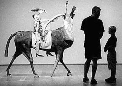 <i>El rapto del centauro,</i> de Andrés Nagel, última obra que se ha sumado a los fondos del Bellas Artes.