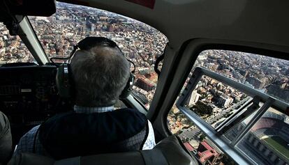 Imagen a&eacute;rea de Barcelona.