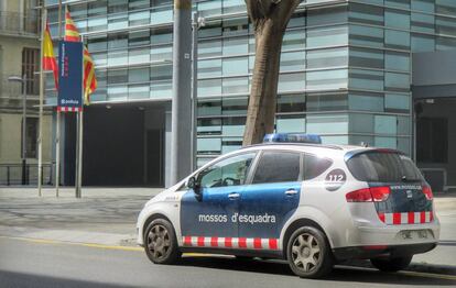 Una patrulla de la policia catalana.