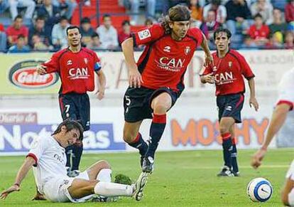 El uruguayo es uno de los pilares clave del juego de Osasuna.