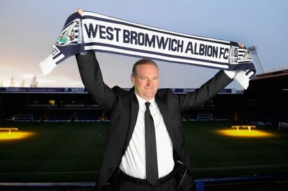 Pepe Mel, en su presentación como técnico del West Bromwich Albion