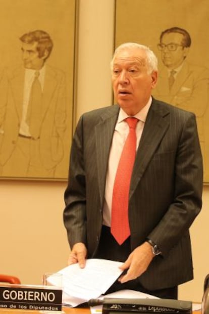 Foreign Minister José Manuel García-Margallo.