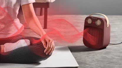 calefactor portátil silencioso