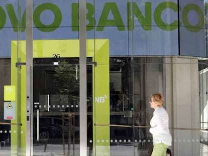 Oficina de Novo Banco en Lisboa