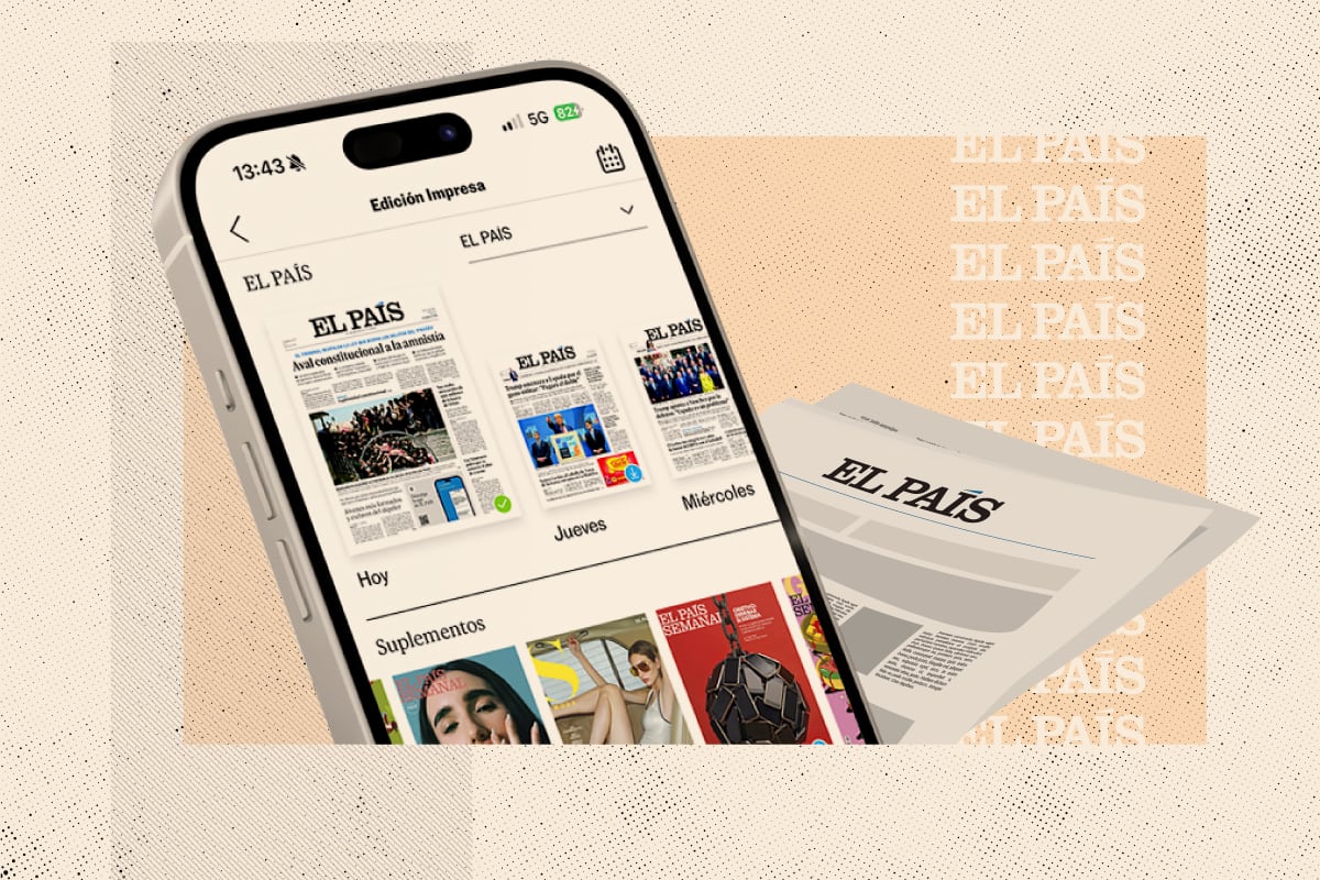El periódico de papel en el móvil