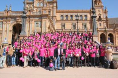 Concentración de universitarios de UPyD.