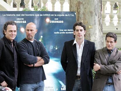 De izquierda a derecha, José Coronado, Miguel Courtois, Eduardo Noriega y Jorge Sanz.