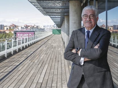 José Bogas, consejero delegado de Endesa, en la sede de la compañía.