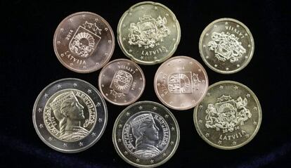 Imagen de moneda de euro.