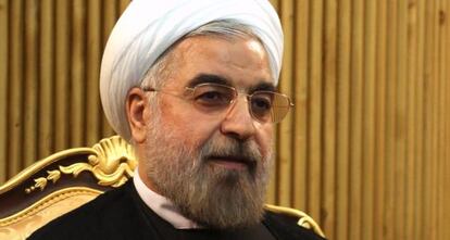 El presidente iraní, en Teherán.