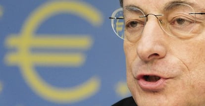 El presidente del Banco Central Europeo (BCE), Mario Draghi. EFE/Archivo