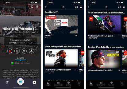 Movistar+ y DAZN ofrecerán el final del mundial de F1.