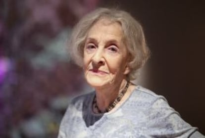 La poeta uruguaya Ida Vitale.