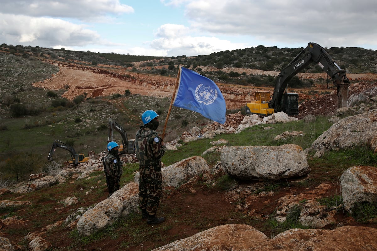 Blue Helmets in southern Lebanon, caught between the gunfire and a vague mandate