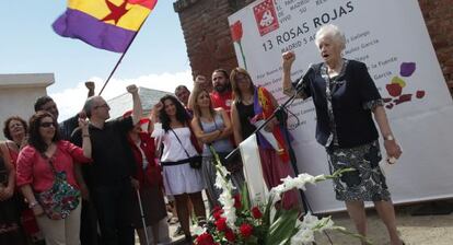 Concha Carretero, militante junto a las Trece Rosas.