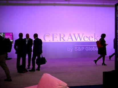 CERAWeek, en Houston (Texas, EE UU), el 20 de marzo pasado.