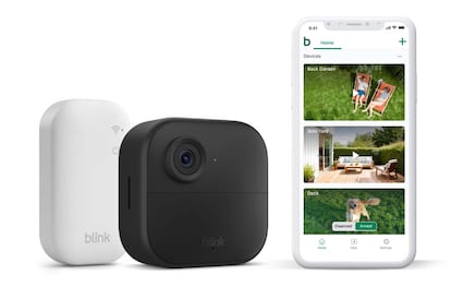 Pack de venta de la cámara de seguridad Blink Outdoor 4