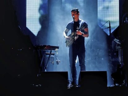 Sufjan Stevens en su concierto de Madrid.