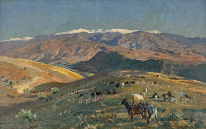 'Sierra Nevada' (1912), óleo sobre lienzo de John Singer Sargent.