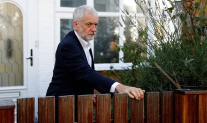 Jeremy Corbyn, en Londres, la semana pasada.