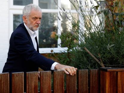 Jeremy Corbyn, en Londres, la semana pasada.