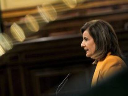 La ministra de Empleo, Fátima Báñez. EFE/Archivo