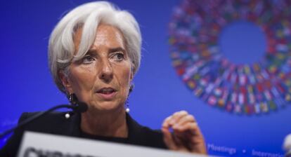 La directora gerente del FMI, Christine Lagarde. EFE/Archivo