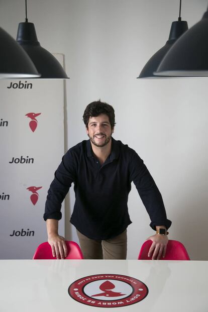 Jorge OIiveros fundador de Jobin