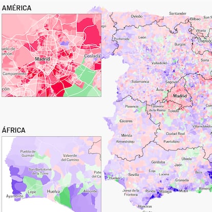 ¿De dónde son tus vecinos? El mapa calle a calle de los extranjeros