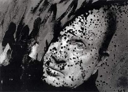 Retrato de Francis Bacon realizado por Francis Giacobetti