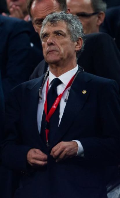 Villar, durante la final de Copa de 2015 en el Camp Nou.