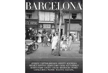 L'espectacular imatge 'Les Rambles i Karin' serveix com a portada al llibre, editat per La Fábrica i l'Ajuntament de Barcelona, que recorre en imatges la vida de la ciutat des del 1855 fins a l'actualitat.