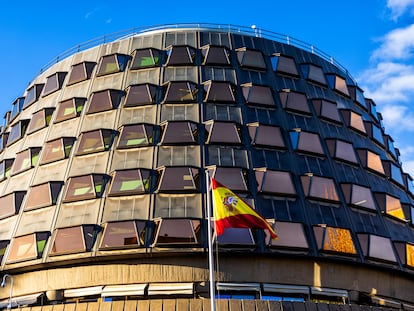 Sede del Tribunal Constitucional, en Madrid.