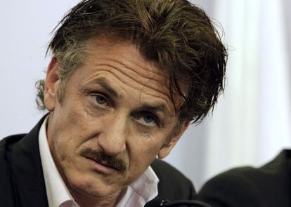 Sean Penn el 14 de febrero de 2012.