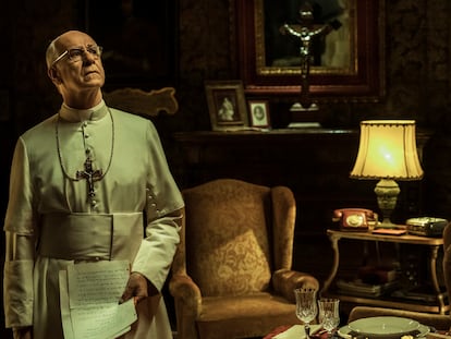 Toni Servillo, el Papa Pablo VI de Bellocchio en 'Exterior Noche'.