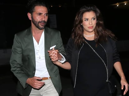 Eva Longoria y Pepe Bastón el 4 de junio en Los Ángeles (California, EE UU).