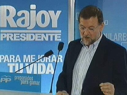 Rajoy pide responsabilidades al Gobierno por las obras del AVE a Barcelona