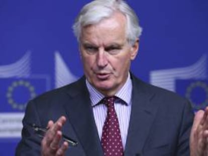 En la imagen, el comisario europeo de Mercado Interior y Servicios Financieros, Michel Barnier. EFE/Archivo