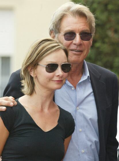 Harrison Ford y Calista Flockhart.