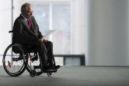 El ministro de Finanzas alemán, Wolfgang Schauble. EFE/Archivo